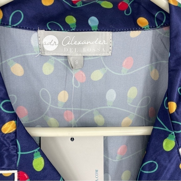 Pajama Top Christmas String Lights. - Picture 2 of 6